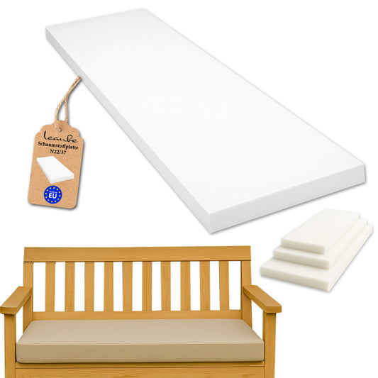 Schaumstoff Schaumstoffplatte N2237 150 x 40 x 5 cm