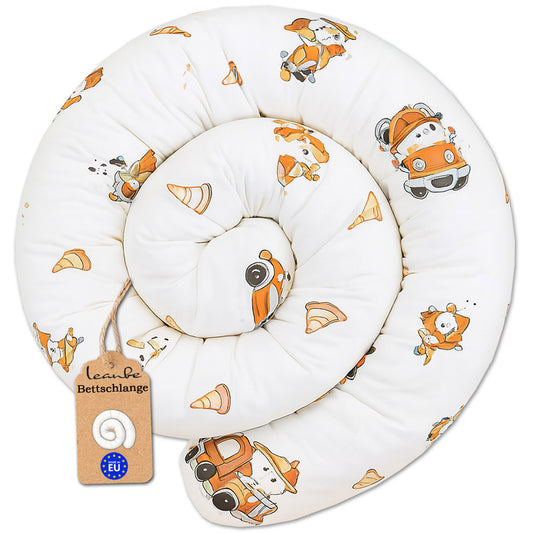 Bettschlange Stillkissen Seitenschläferkissen 150-400 cm  Feuerwehrteddy