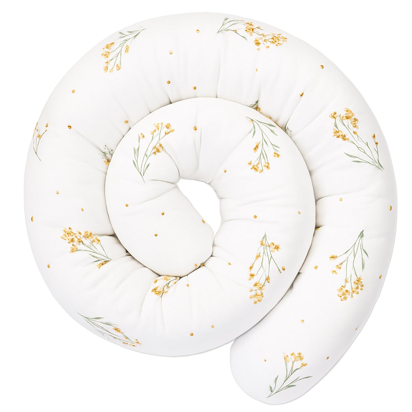 Bettschlange Stillkissen Seitenschläferkissen 150-400 cm Kamille