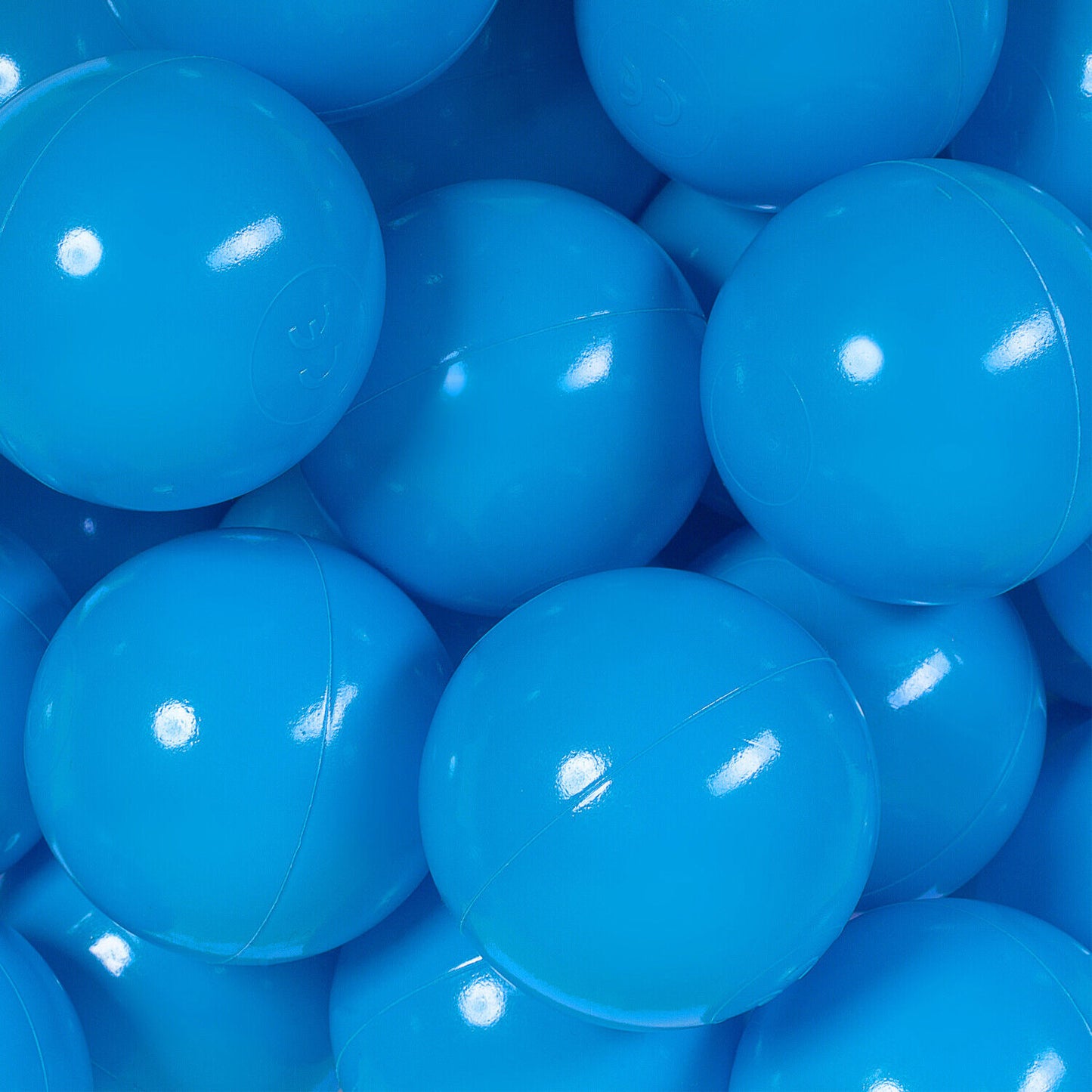 Plastikbälle Bälle für Bällebad 7 cm - Blau