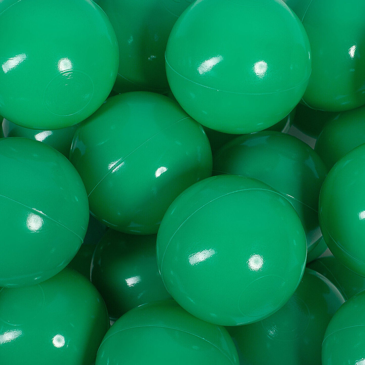 Plastikbälle Bälle für Bällebad 7 cm - Grün