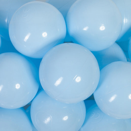 Plastikbälle Bälle für Bällebad 7 cm - Hellblau