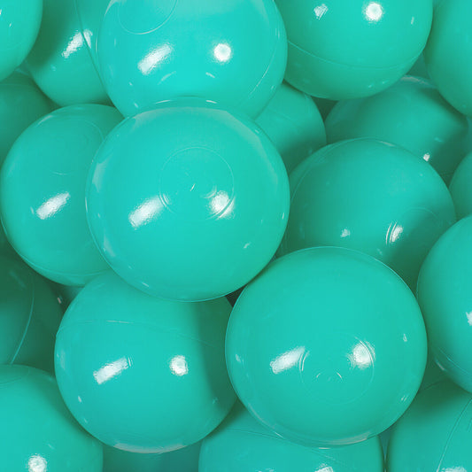 Plastikbälle Bälle für Bällebad 7 cm - Türkis