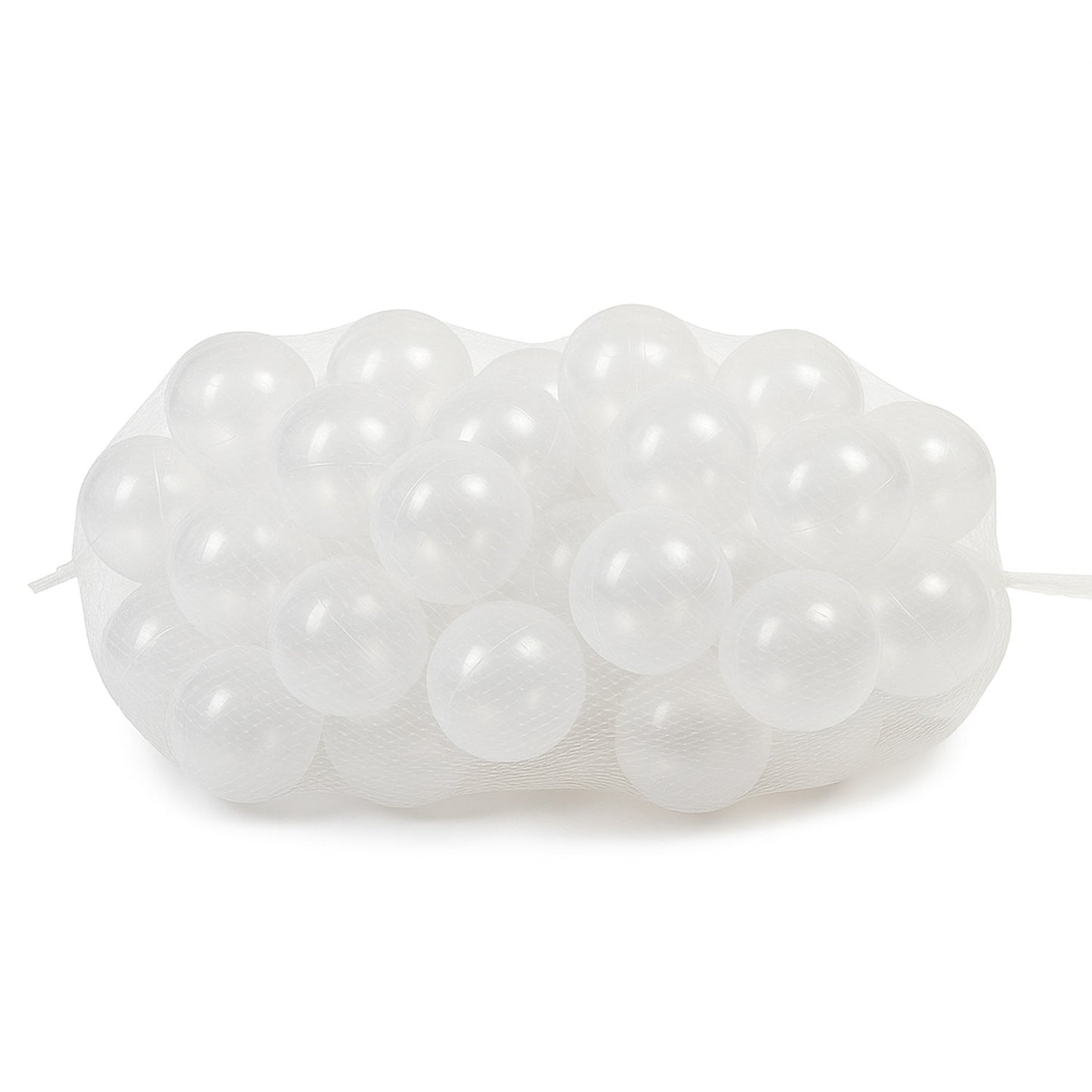 Plastikbälle Bälle für Bällebad 7 cm - Klar