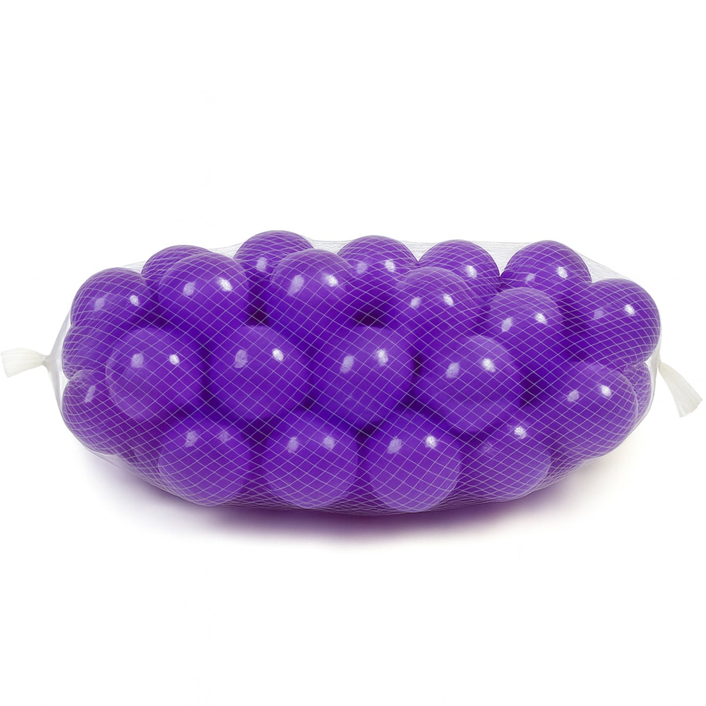 LEANBE Bällebad Bälle 7 cm – Hochwertige Plastikbälle für Kinder Spielspaß - Lila