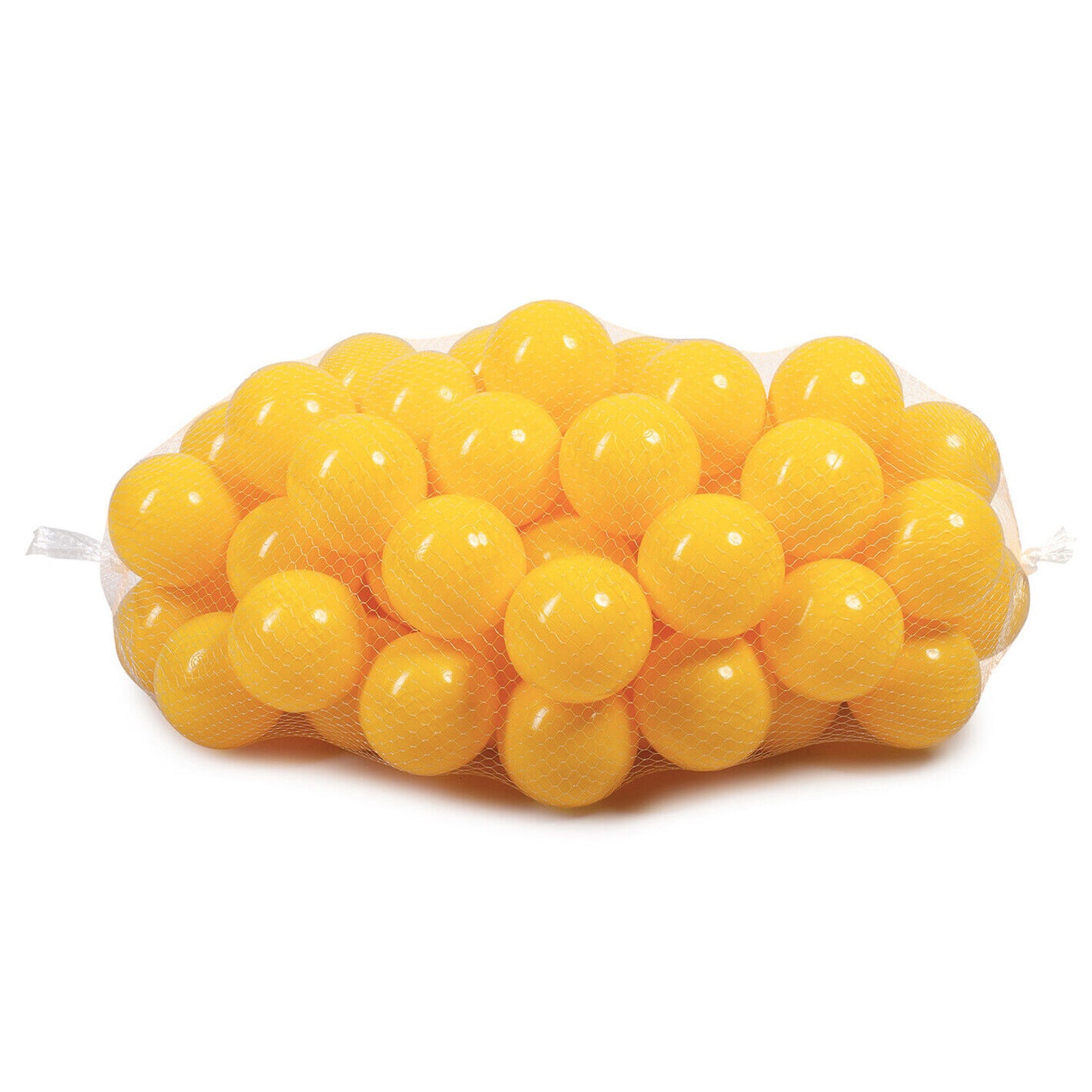 Plastikbälle Bälle für Bällebad 7 cm - Gelb