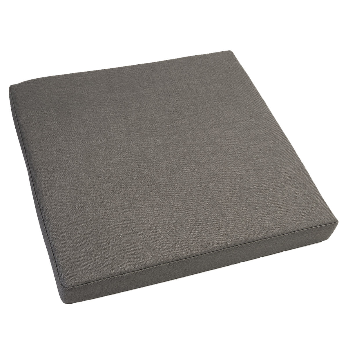 LEANBE Sitzkissen 2er Set – Bequeme Polster für Garten, Balkon und Zuhause 40 x 40 x 5 cm Graphit