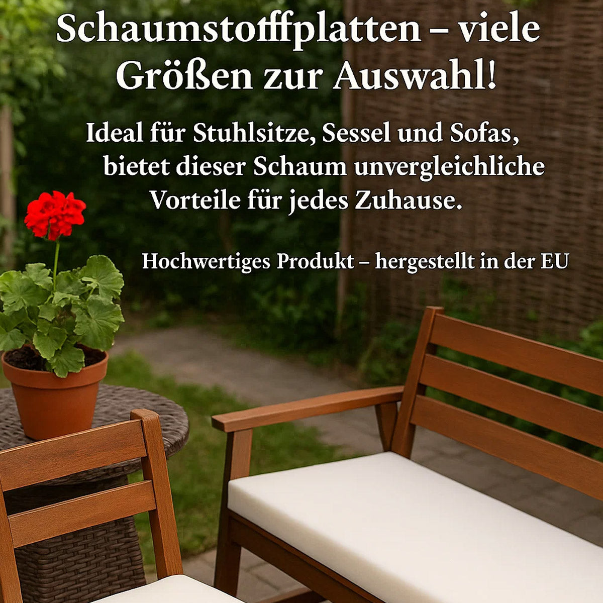 Schaumstoff Schaumstoffplatte N2237 150 x 50 x 5 cm