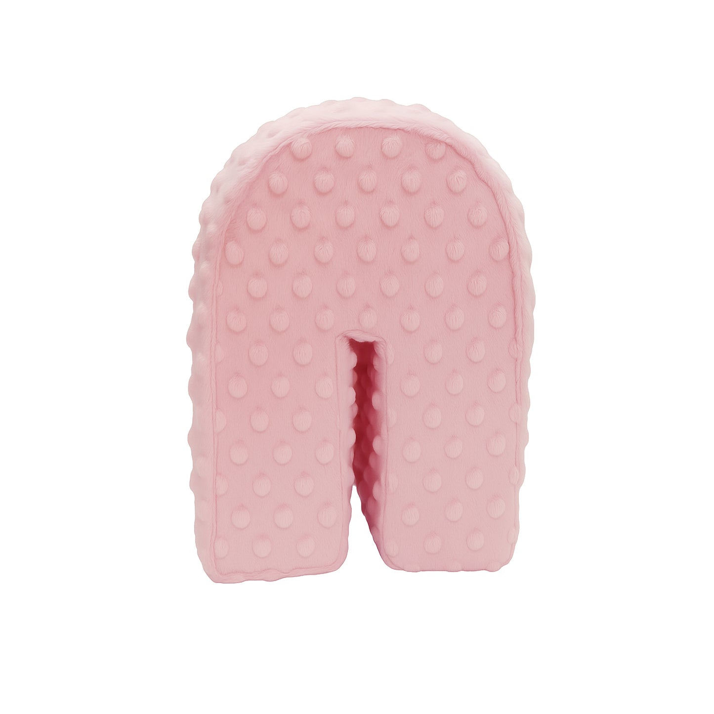 LEANBE Bettkantenschutz für Betten -  Kissen für bettumrandung – Rosa Minky