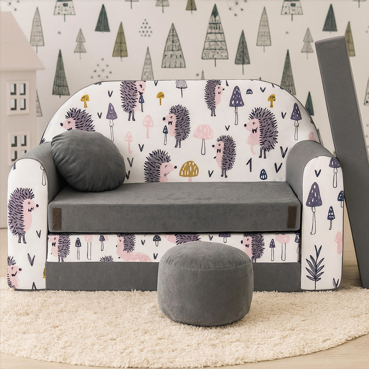 Kindersofa 3in1 – Spielsofa & Schlafsofa für Kinder AX1