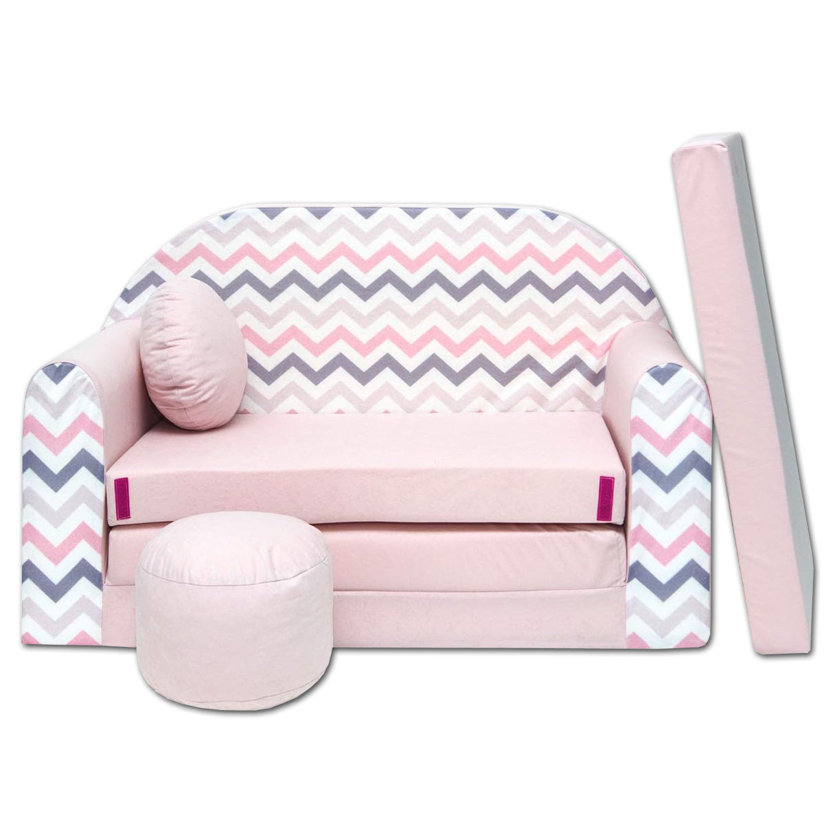 Kindersofa 3in1 – Spielsofa & Schlafsofa für Kinder HJ1