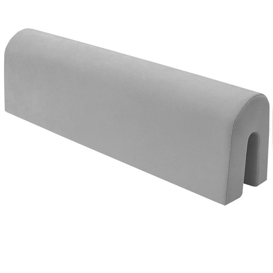 Bettkantenschutz für Babybett – Grau Mikrofaser